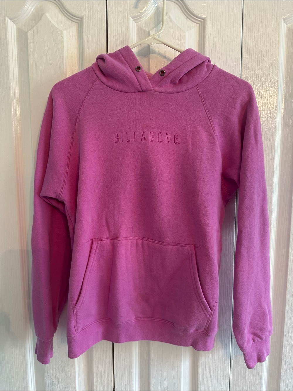 Billabong Women's Pink Pullover Hoodie